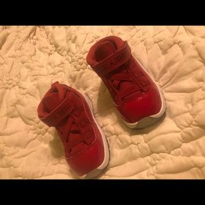Air Jordan 11 Retro Toddler “Win Like 96” Gym Red
